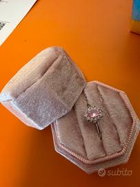 Anello Kate rosa argento 925