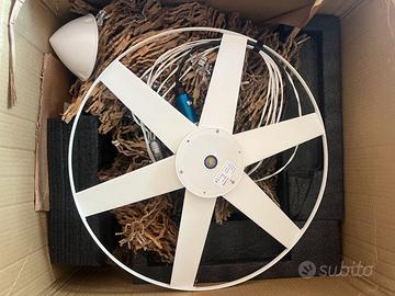 turbina eolica marina 504 12 V e regolatore carica