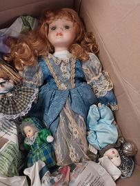 Bombole in porcellana da collezione