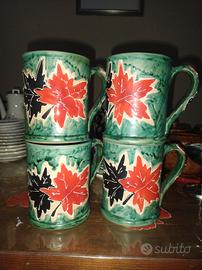 set di brocche in ceramica 