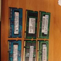 Ram sodimm ddr3 e ddr2