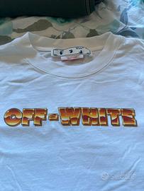 Maglietta Off-White teglia  S originale 100%