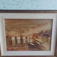 Quadro Colombo Adelio del 1900