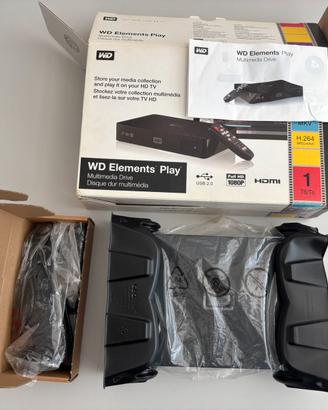 Hard Disk WD Elements Play Multimedia Drive 1TB