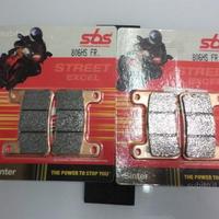 2 coppie pastiglie freno sbs gsx-r / zx10-r