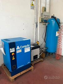 Compressore Compair completo con essiccatore