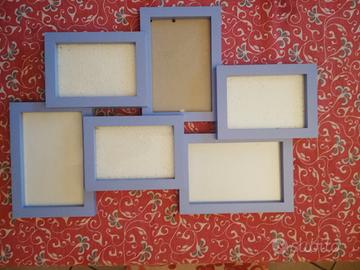 Portafoto multipli color lavanda