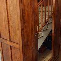 Armadio credenza arte povera restaurato  specchio 