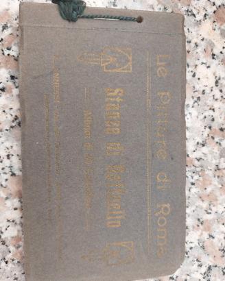 Album 20 cartoline vintage - Le Pitture di Roma