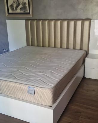Letto Imbottito matrimoniale completo