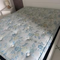 Letto matrimoniale contenitore + materasso