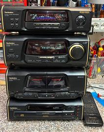 Impianto hi-fi Technics SA-EH60 con telecomando