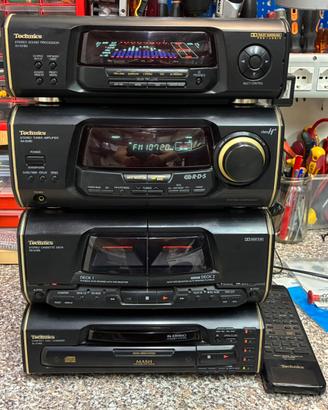 Impianto hi-fi Technics SA-EH60 con telecomando