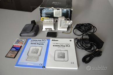 Nikon Coolpix SQ + scatola originale + 3 schede