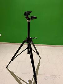 Manfrotto Cavalletto 475B con testa video