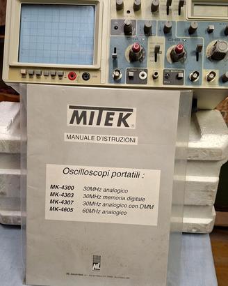 oscilloscopio analogico Mitek MK-4307