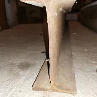 Trave Ferro IPE 160 mm usata 2 metri