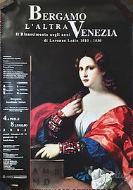 Poster mostra Bergamo l'altra Venezia 2001