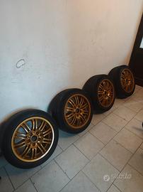 cerchi bmw 17". 5x120 canale rovesciato 