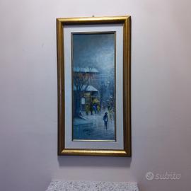 quadro olio su tela firmato Galdini 
