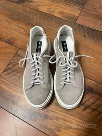 Scarpe Fratelli Rossetti in camoscio grigio
