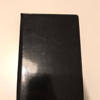 Block notes in finta pelle con strumenti