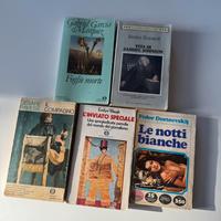 Lotto 5 Libri Vintage Pavese, Dostoevskij, Márquez