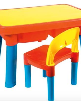 Tavolino giochi bimbo con sedia