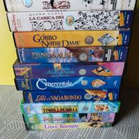 Vhs cartoni animati Disney.