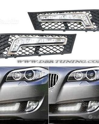 Luci diurne DRL Led BMW 5 F10-F11 10-13