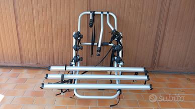 Portabici posteriore in alluminio leggero e solido