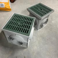 Set n.2 pozzetti pvc giardino 20x20