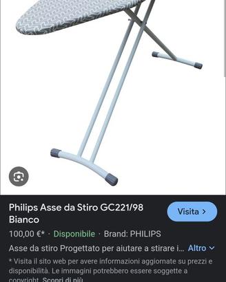 Asse da stiro philips