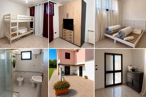 Posti letto da 250/mese in villa con giardino