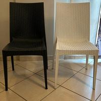 6 Sedie da giardino o bar 