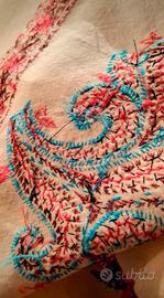 scialle realizzato a mano