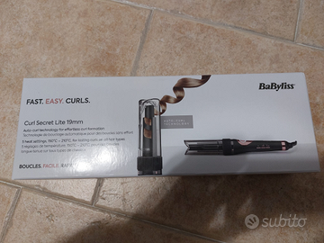 Babyliss piastra arricciacapelli automatico 210°