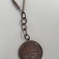 Portachiave in argento 900