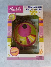 Barbie 2005 Lettore CD Portatile con Scatola