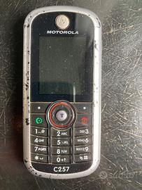 Cellulare Motorola C 257 anni 90 non funzionante