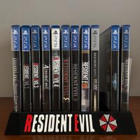Resident Evil - Serie completa con piedistallo