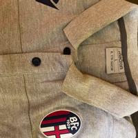 Polo grigia Bologna Macron taglia L