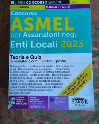 Libro ASMEL Enti Locali Concordo
