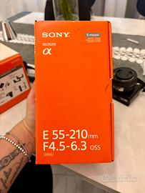 Obiettivo Sony E 55-210 mm F4.5-6.3 OSS