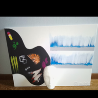 Particolare quadro 3D artista Fabiana Domenici