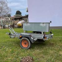 Carello rimorchio porta moto