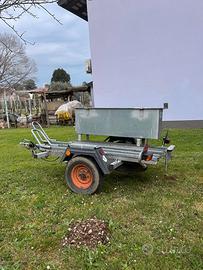 Carello rimorchio porta moto