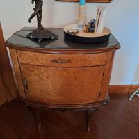 coppia comodini radica di rovere