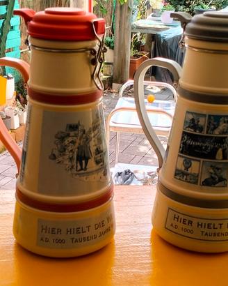 3 brocche birra da collezione 