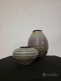 Coppia Vasi Seguso Vetri d'arte Murano